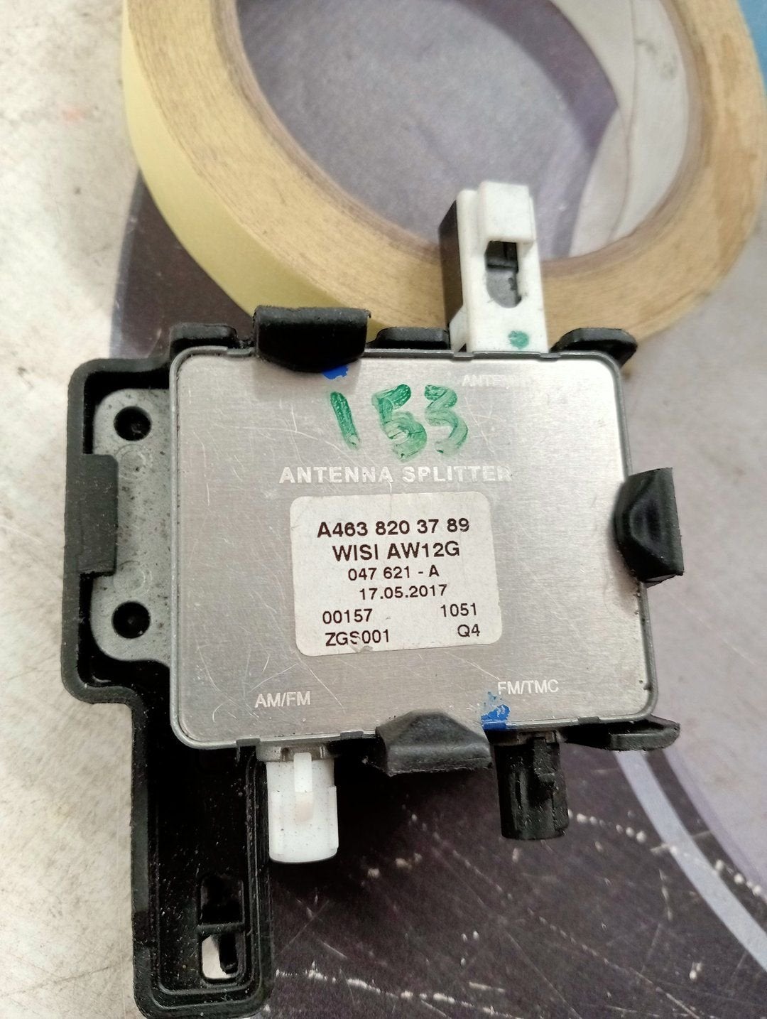 Antenne (diversen) met artikelnummer A4638203789 Mercedes-Be, Gebruikt, -, Ophalen of Verzenden, -