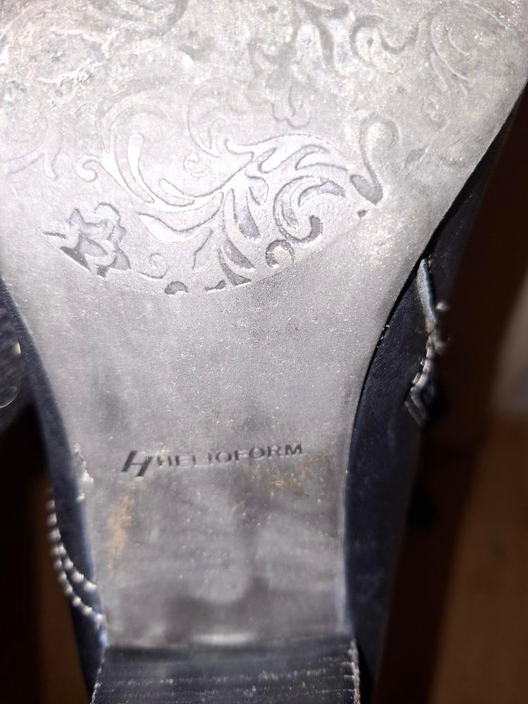 Helioform lederen dameslaarzen, Kleding | Dames, Schoenen, Ophalen, Zo goed als nieuw, Zwart, Hoge laarzen