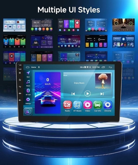 Android Autoradio – 2DIN Multimedia Systeem, Corvance B.V., Verzenden, Nieuw, Corvancebol@gmail.com