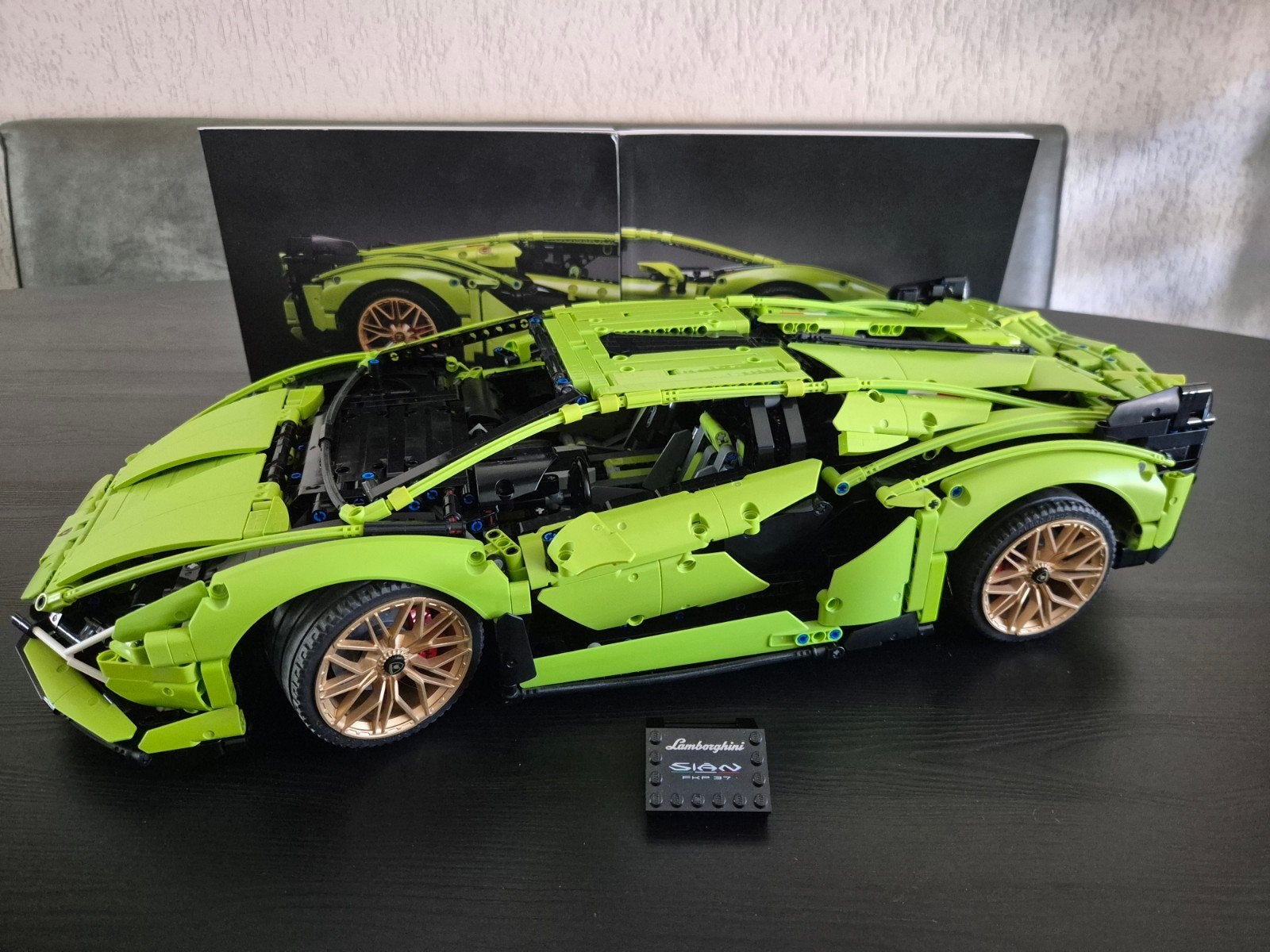 LEGO Technic Lamborghini Sián FKP 37 (42115), Ophalen of Verzenden, Zo goed als nieuw, Overige merken