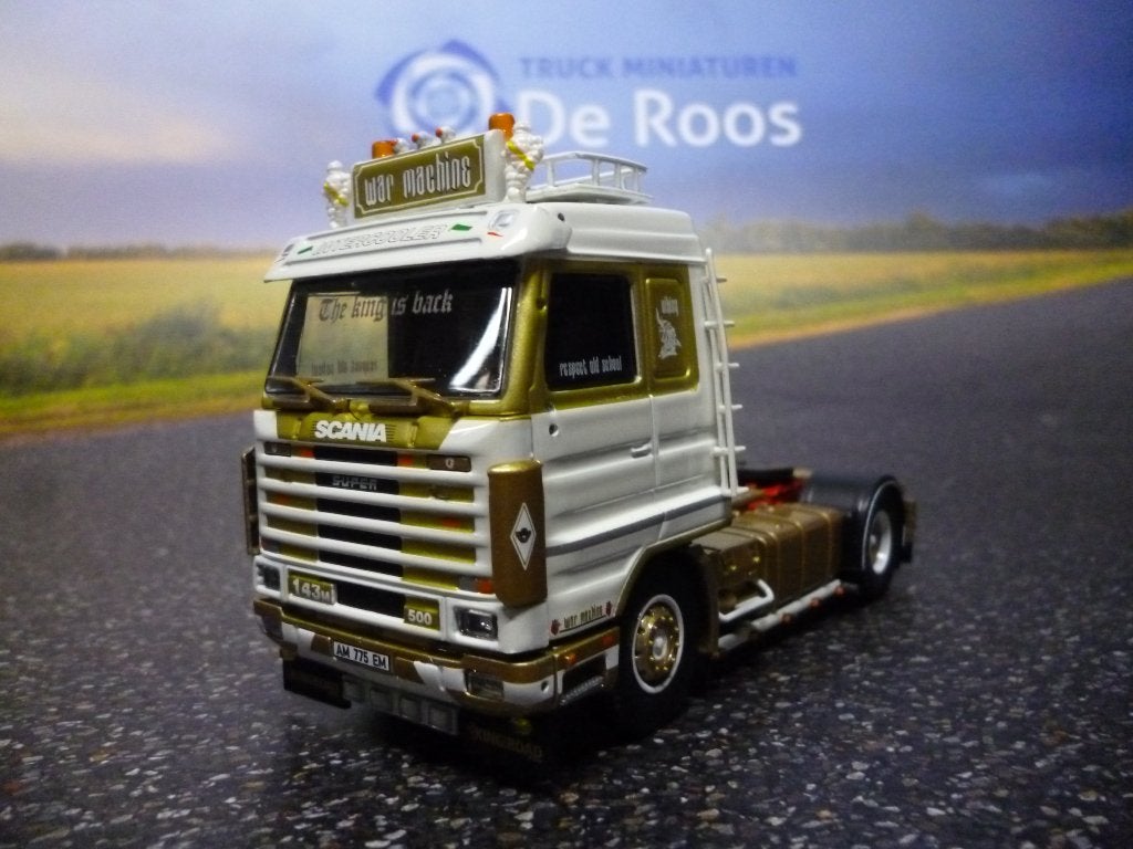 Tekno Scania 143 Rigotti War Machine, Hobby en Vrije tijd, Modelauto's | 1:50, Nieuw, Bus of Vrachtwagen, Tekno, Ophalen of Verzenden