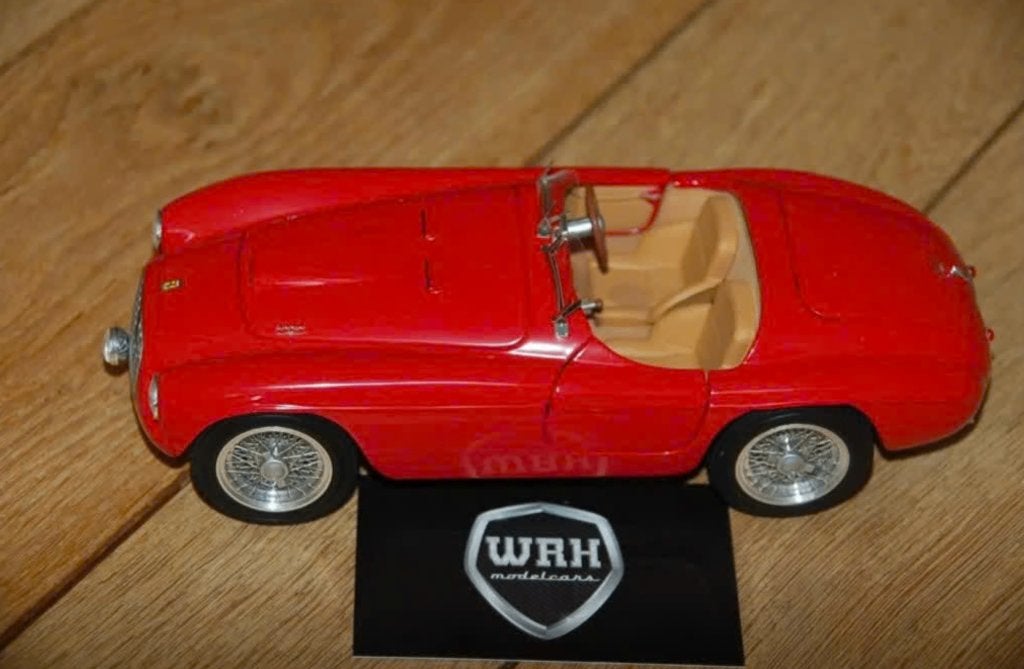 FERRARI 166 MM rosso corsa Hotwheels elite no box 1:18 WRH, Verzenden, Zo goed als nieuw, Auto, Hot Wheels