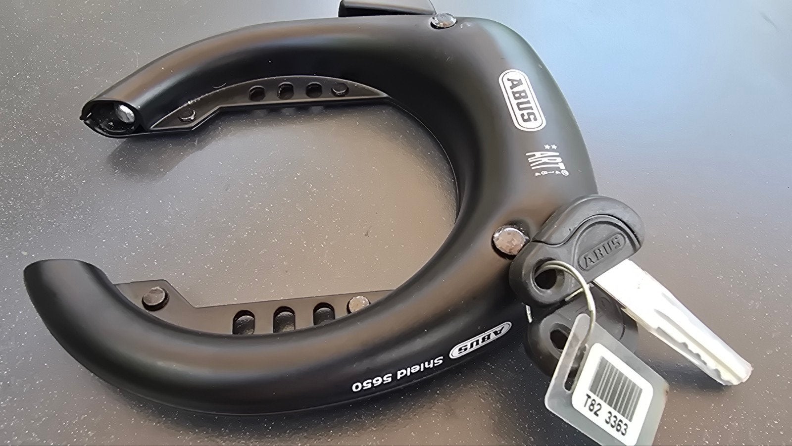 ABUS Shield 5650 Ringslot ART2 met sleutels, Ophalen of Verzenden, Vouwslot