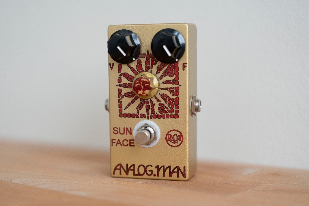 Analogman Sunface RCA Lowgain - Germanium Fuzz, Muziek en Instrumenten, Effecten, Gebruikt, Ophalen of Verzenden, Analogman, Distortion, Overdrive of Fuzz