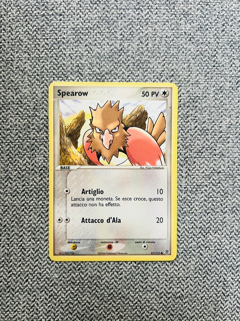 Spearow 81/112 Ex Fire Red Leaf Green Pokemon, Hobby en Vrije tijd, Verzenden, Zo goed als nieuw, Losse kaart, Foil