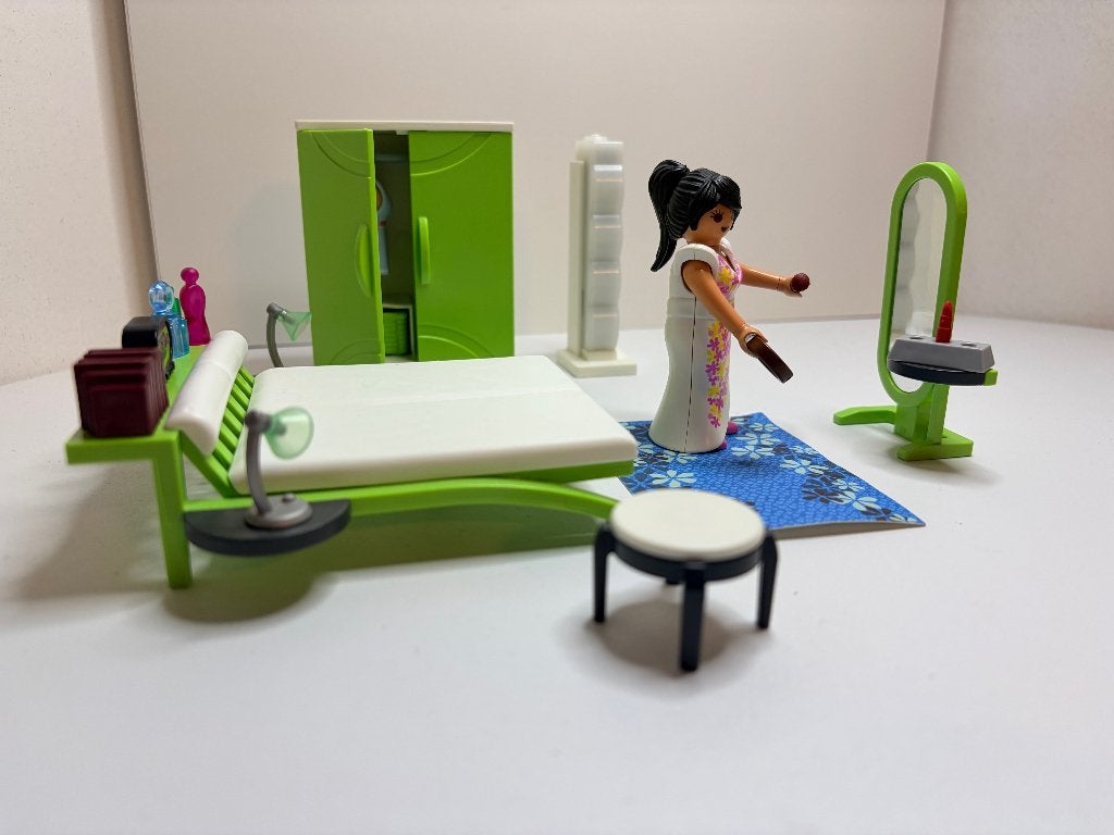 Playmobil 9271 Slaapkamer met make-up tafel, Gebruikt, Complete set, Overige typen, Ophalen of Verzenden