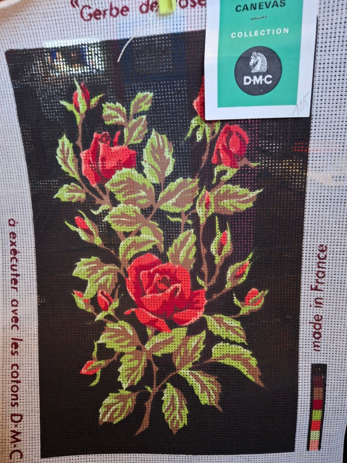 Stramien-rozen, Hobby en Vrije tijd, Ophalen of Verzenden, Nieuw, Borduurpakket