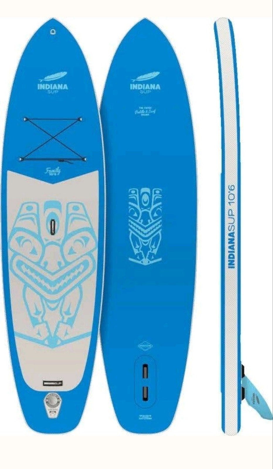 INDIANA 10'6 family sup board NIEUW/ONGEBRUIKT, Ophalen of Verzenden, Nieuw, SUP-boards