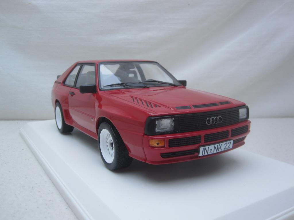 Audi Sport quattro 1985 Rood 1:18 Norev, Ophalen of Verzenden, Nieuw, Auto, Norev
