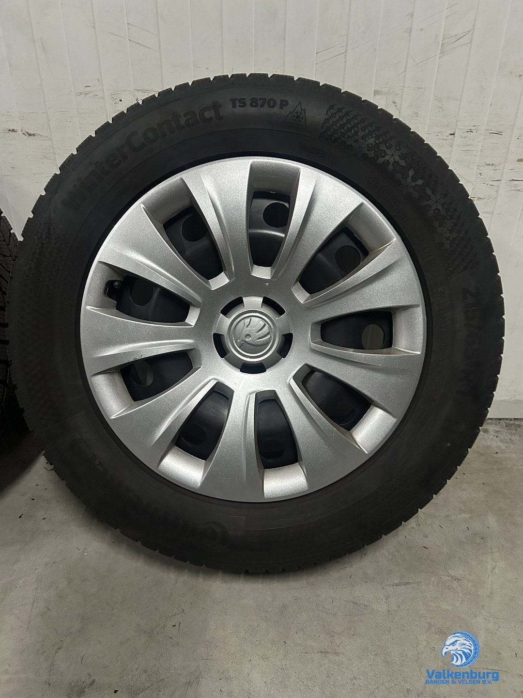 7mm! Originele Skoda Kodiaq VW Tiguan Audi Q3 Seat Tarraco W, -, -, Banden en Velgen, 17 inch