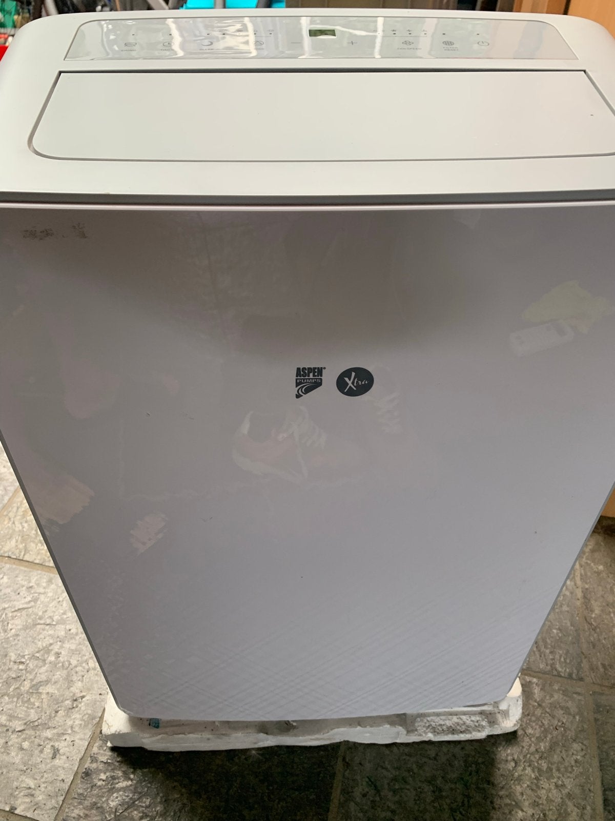 Mobiele Airco Aspen Xtra AX3007/1 - Koelen en Ontvochtigen, Witgoed en Apparatuur, Gebruikt, Minder dan 60 m³, 3 snelheden of meer