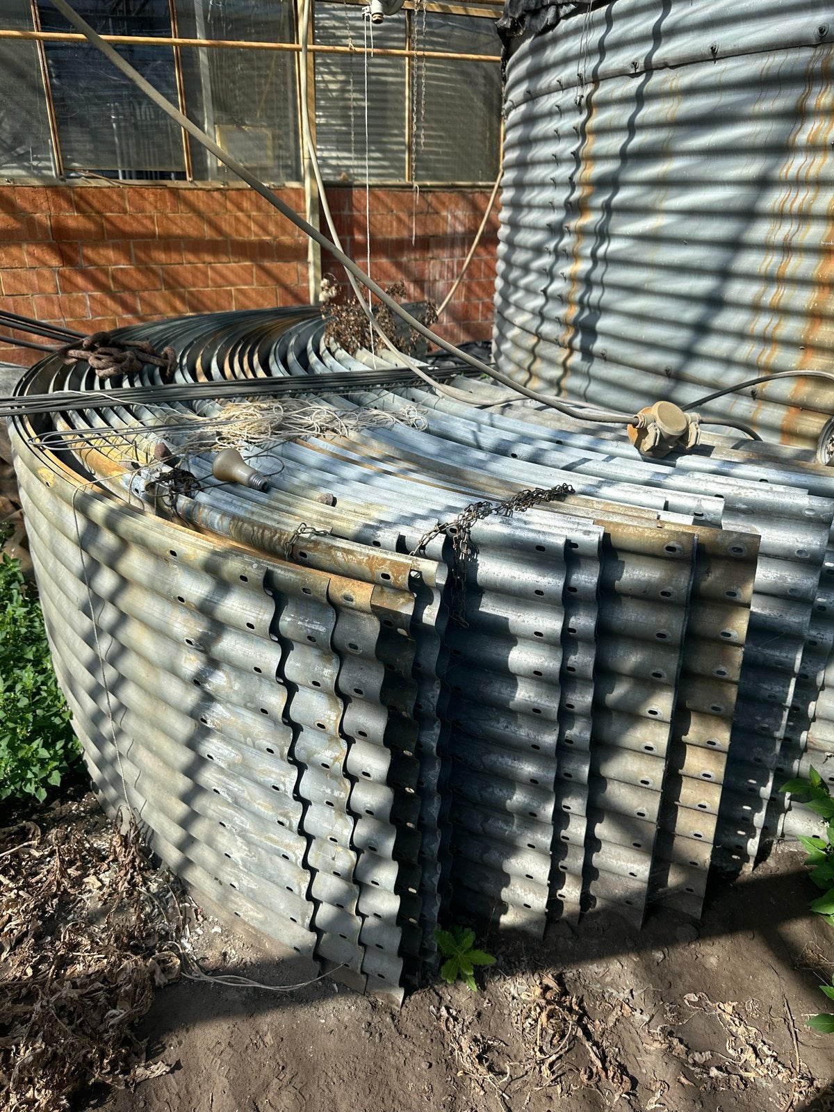 Nog 19x Gegalvaniseerde Watertank Delen 300x90 cm, 150 liter of meer, Ophalen, Gebruikt