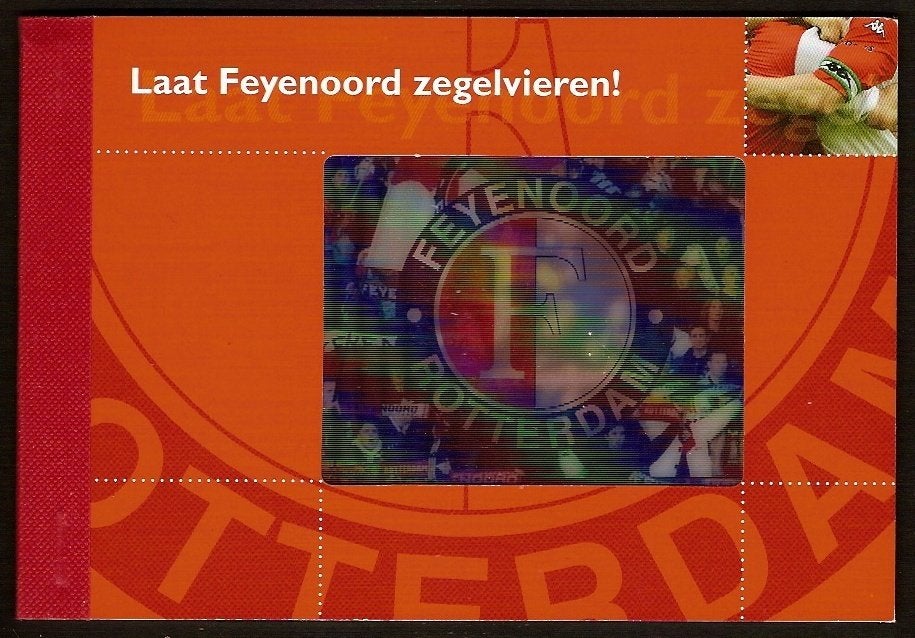 Nederland Persoonlijk Prestigeboekje: Feyenoord, Postzegels en Munten, Ophalen of Verzenden, Na 1940, Postfris