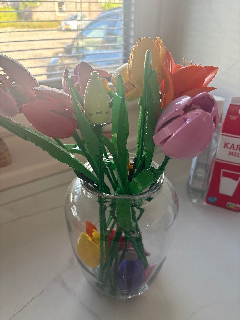 Lego tulpen, Lego, Ophalen of Verzenden, Zo goed als nieuw, Compleet