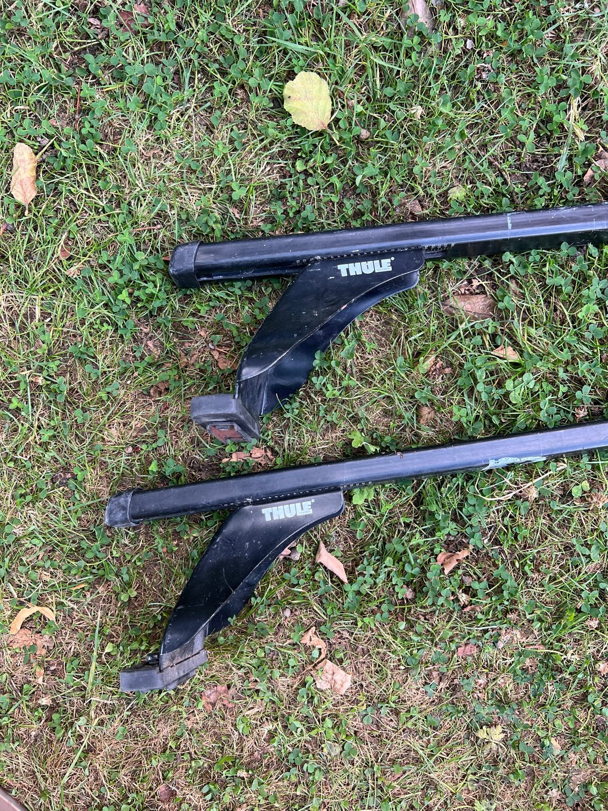 Thule Squarebar dakdragers voor Volkswagen Transporter, Auto diversen, Dakdragers, Ophalen, Gebruikt