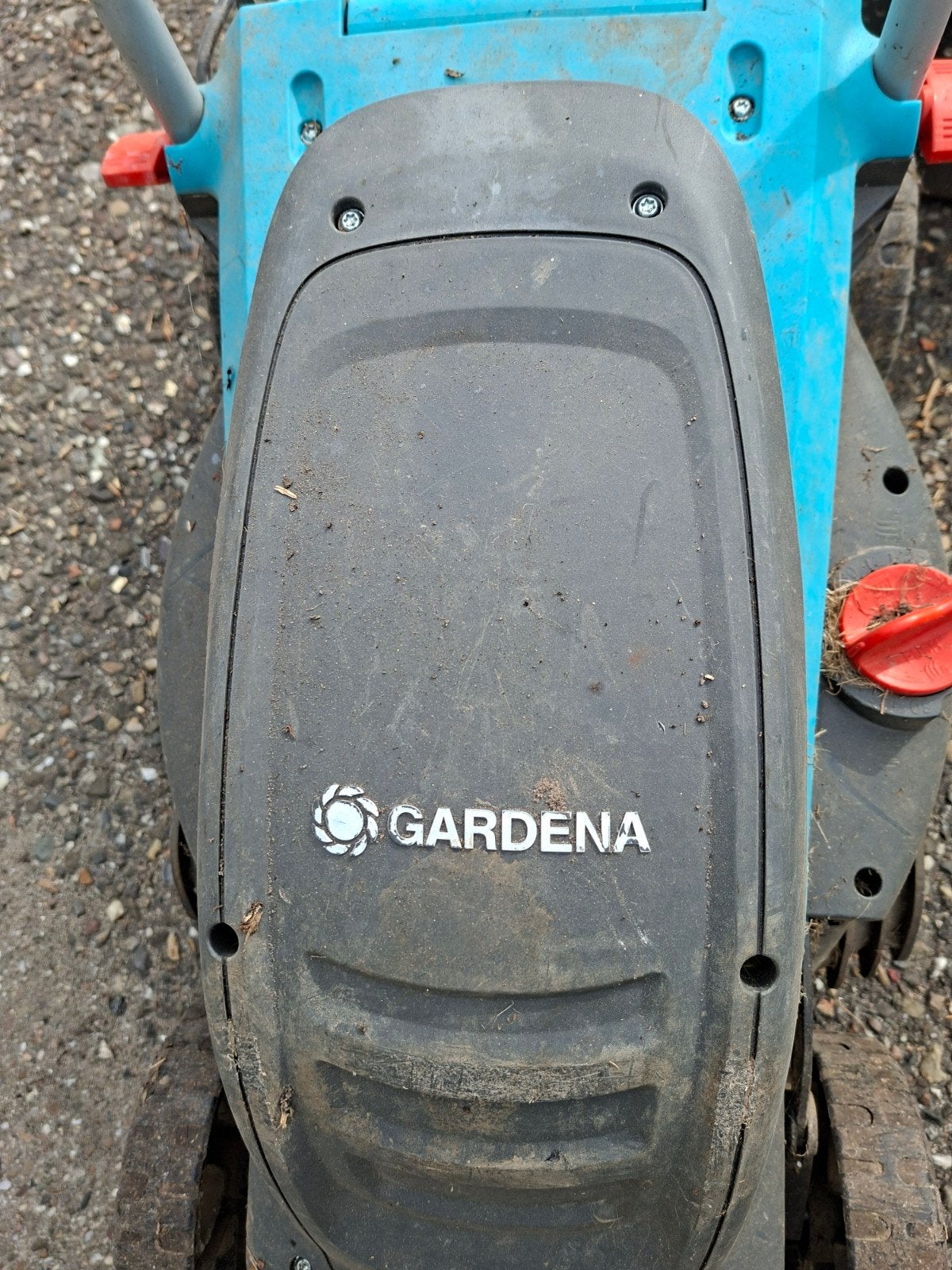 gardena grasmaaier, Ophalen
