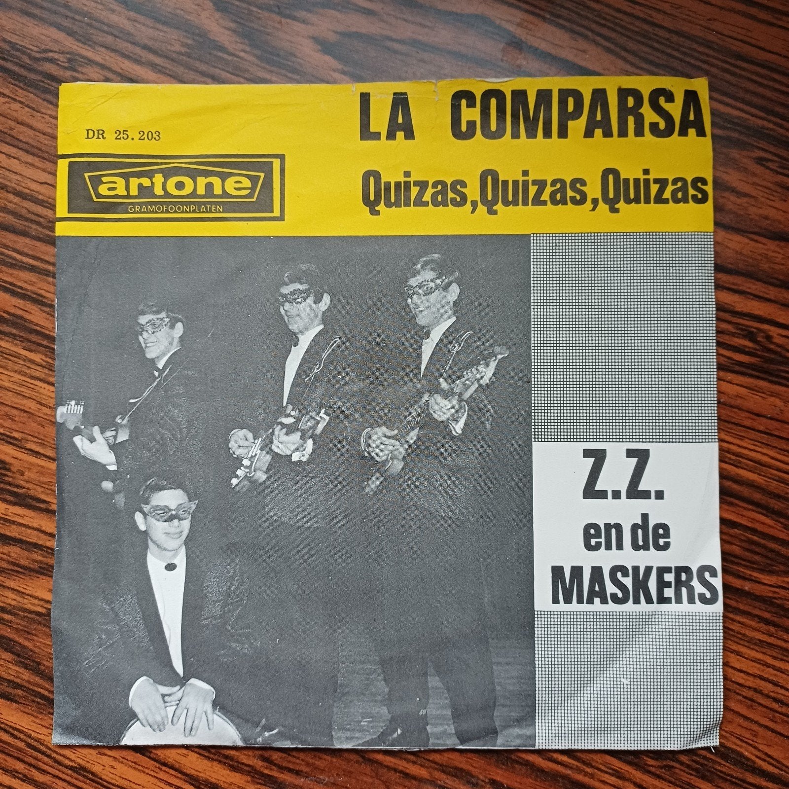 ZZ en de Maskers - La Comparsa / Quizas, Quizas, Quizas, Cd's en Dvd's, Vinyl Singles, Gebruikt, EP, 7 inch, Ophalen of Verzenden