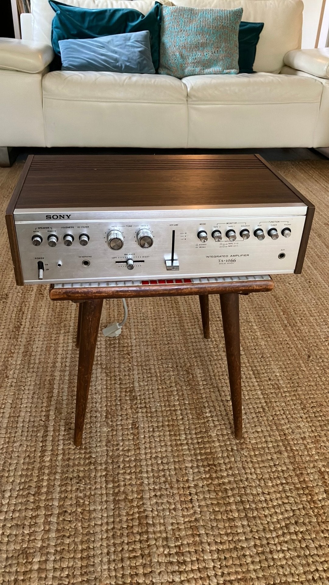 Sony TA-1066 versterker, Ophalen of Verzenden, Zo goed als nieuw, Sony