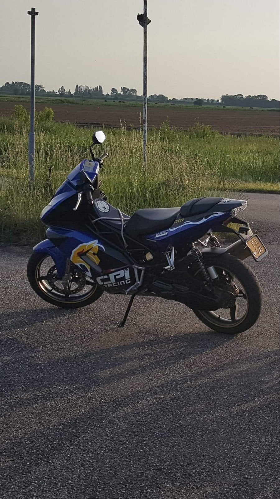 2x CPI GTR 50 Scooter 2009 - Opknappers met onderdelen, Ophalen of Verzenden