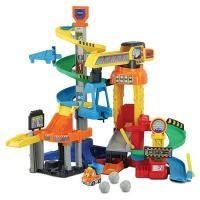 Vtech Toet Toet Auto's - Mega Bouwplaats, Kinderen en Baby's, Speelgoed | Vtech, Ophalen, Zo goed als nieuw, 2 tot 4 jaar