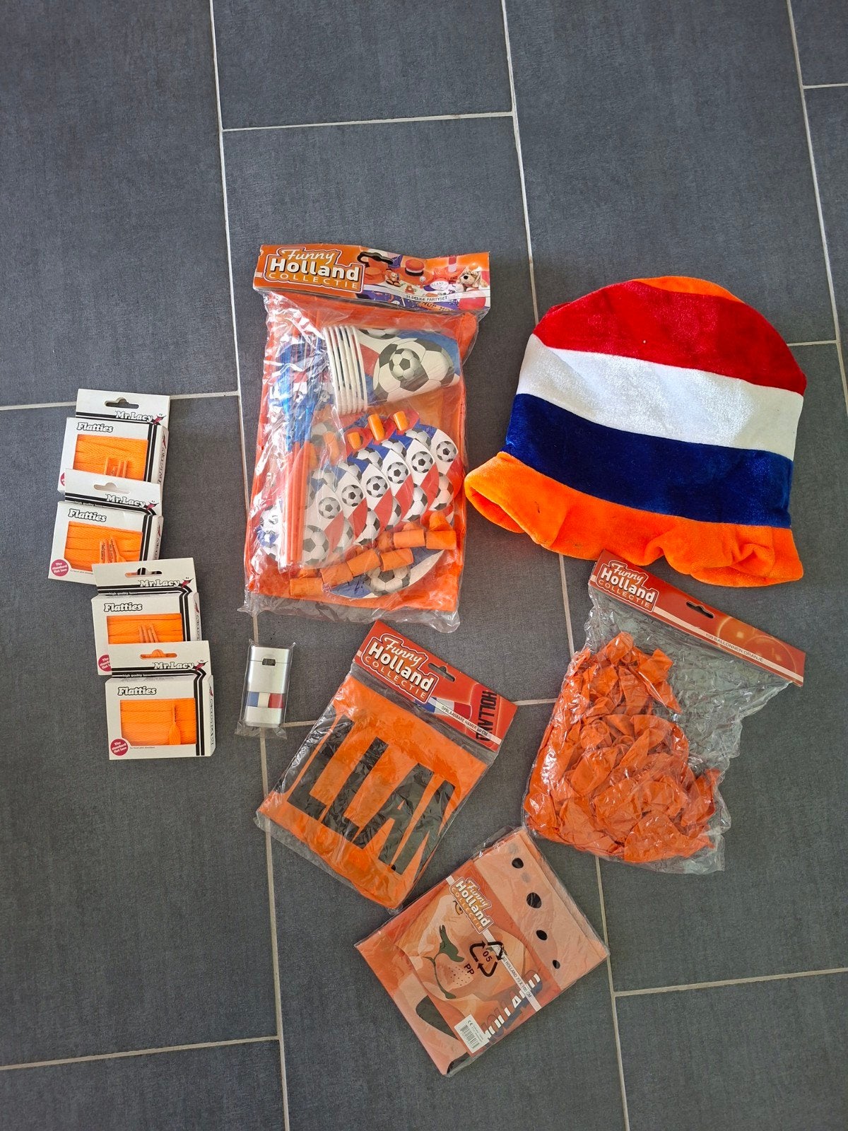 Oranje WK voetbal spullen, Ophalen, Versiering, Oranje of Koningsdag