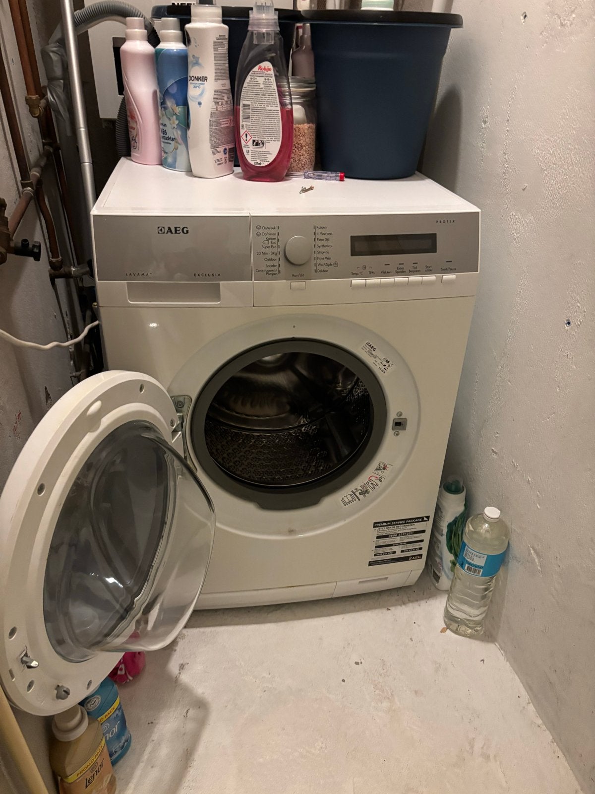 AEG Lavamat Exclusiv Wasmachine, Witgoed en Apparatuur, Ophalen, Gebruikt, Voorlader, Kort programma