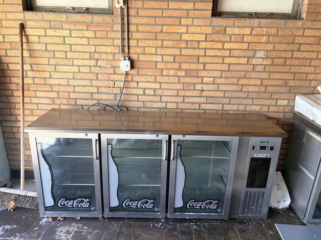 Gamko Coca-Cola Flessenkoeler met 3 deuren, Ophalen, Zo goed als nieuw