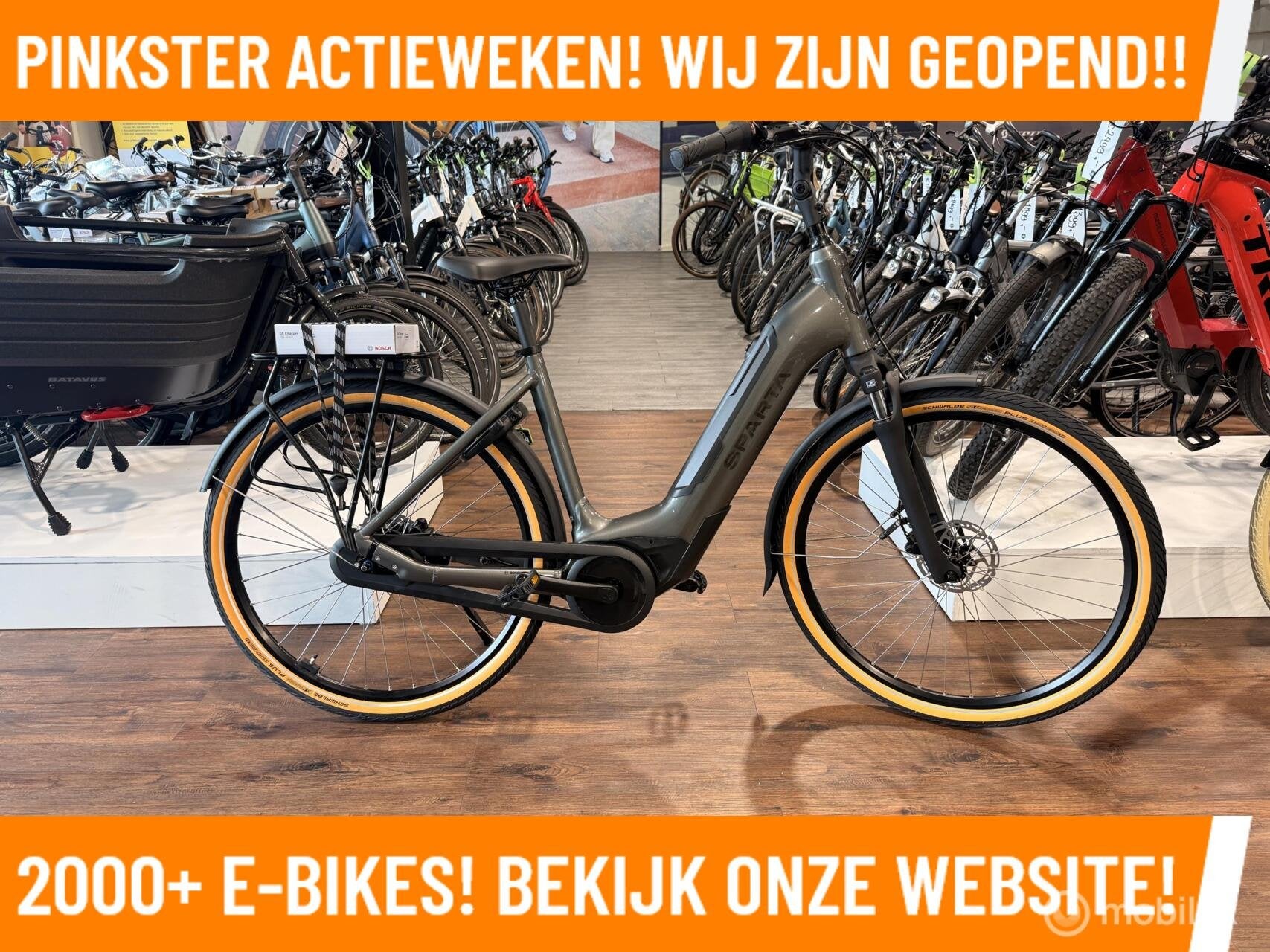 Groot aanbod elektrische fietsen €2000 – €2999 MRA EBI, Sparta