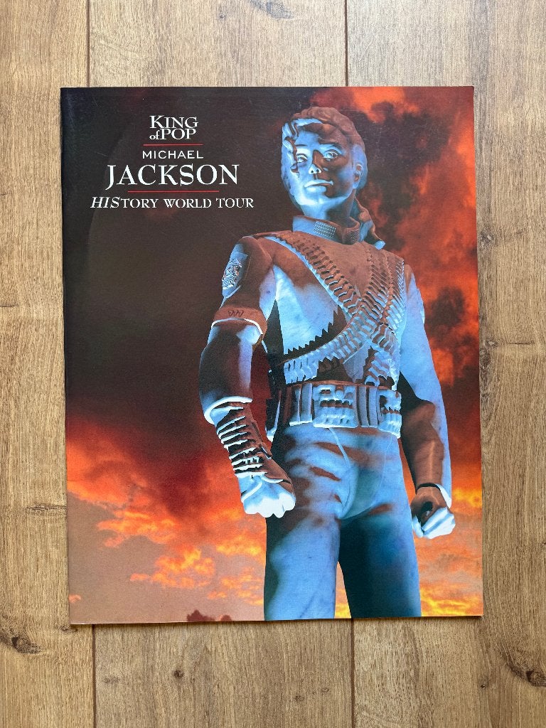 Michael Jackson HIStory World Tour Official Tour Book, Verzamelen, Muziek, Artiesten en Beroemdheden, Zo goed als nieuw, Boek, Tijdschrift of Artikel