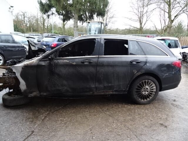 Mercedes C 180 S205 t  bj 2017 brandschade voor demontage, Auto-onderdelen, Overige Auto-onderdelen, Mercedes-Benz, Gebruikt, Ophalen of Verzenden