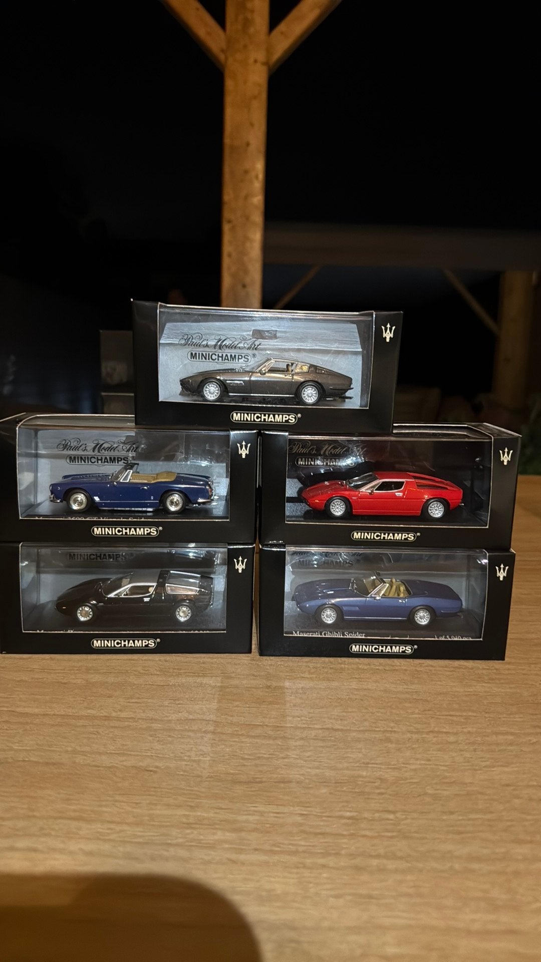Maserati Minichamp diversen 1:43, Ophalen of Verzenden, Nieuw, Auto, MiniChamps