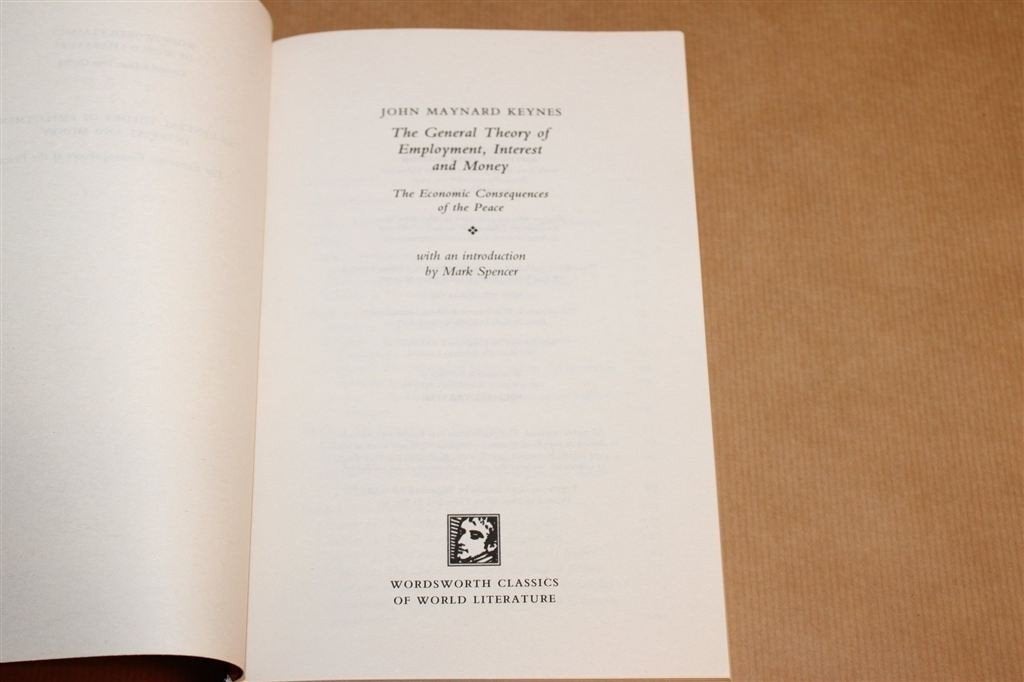 The General Theory — Keynes, Economisch Meesterwerk, Boeken, Ophalen of Verzenden, Zo goed als nieuw, Management