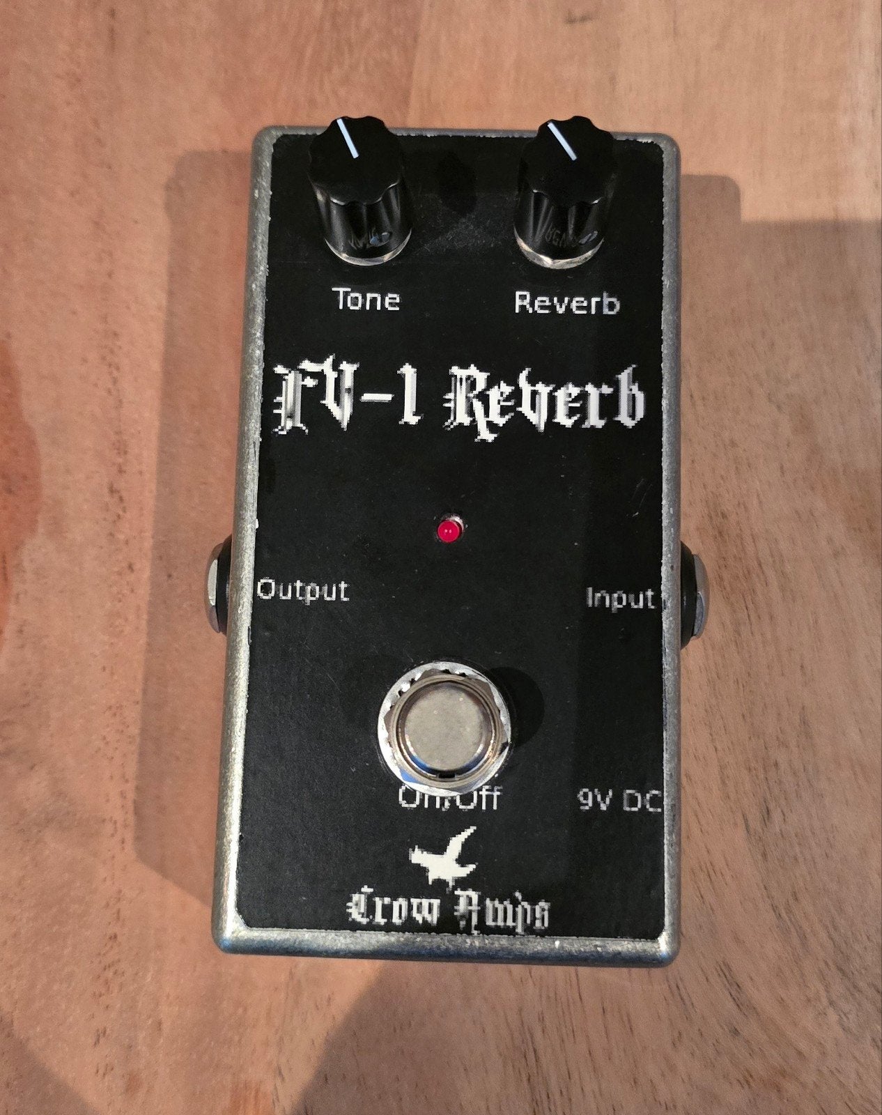 Crow Amps RV-1 Reverb, Muziek en Instrumenten, Effecten, Ophalen of Verzenden, Zo goed als nieuw, Reverb
