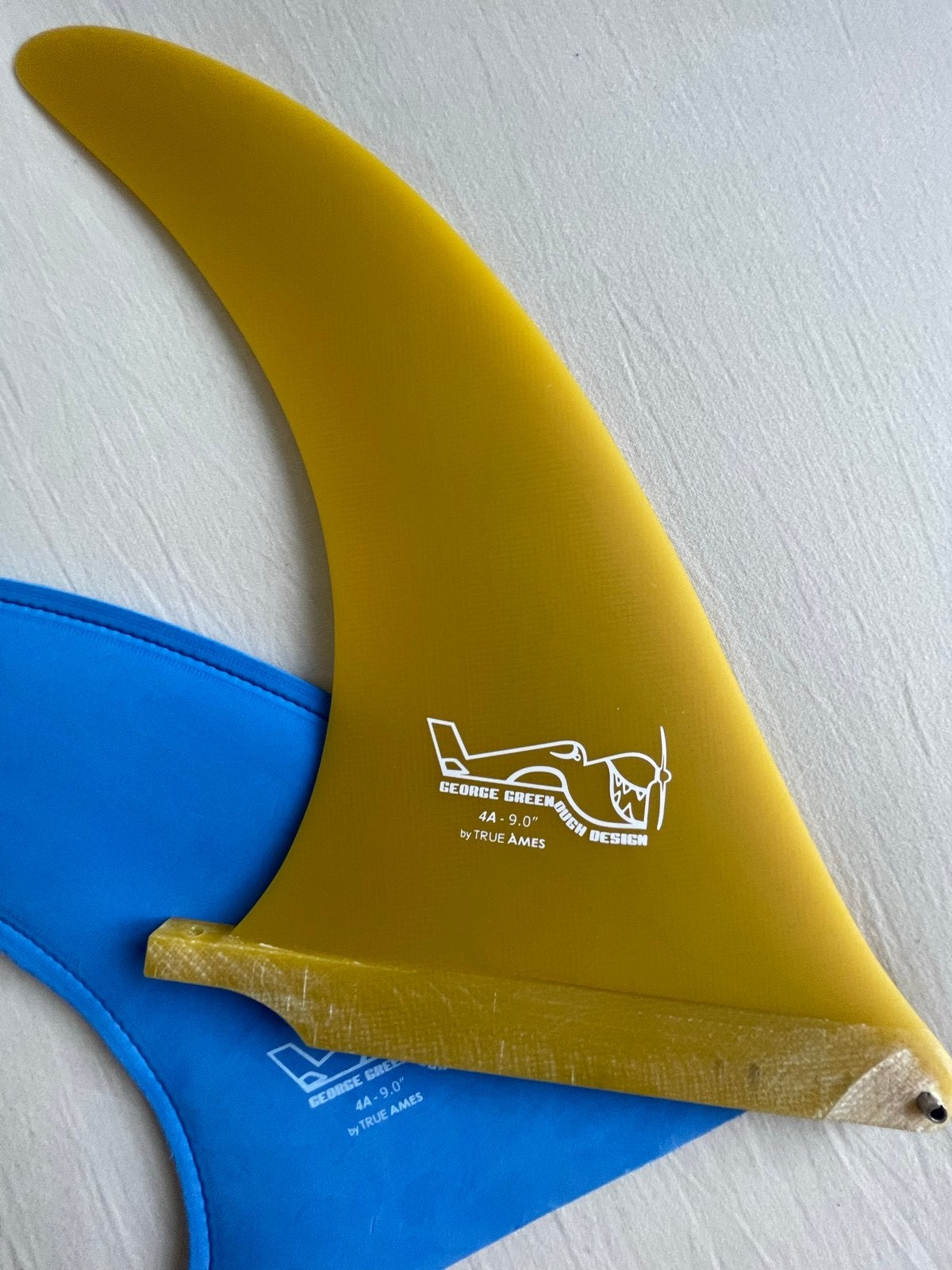 George Greenough 4A 9.0" Longboard Fin - True Ames, Watersport en Boten, Golfsurfen, Ophalen, Nieuw, Longboard, Met vinnen