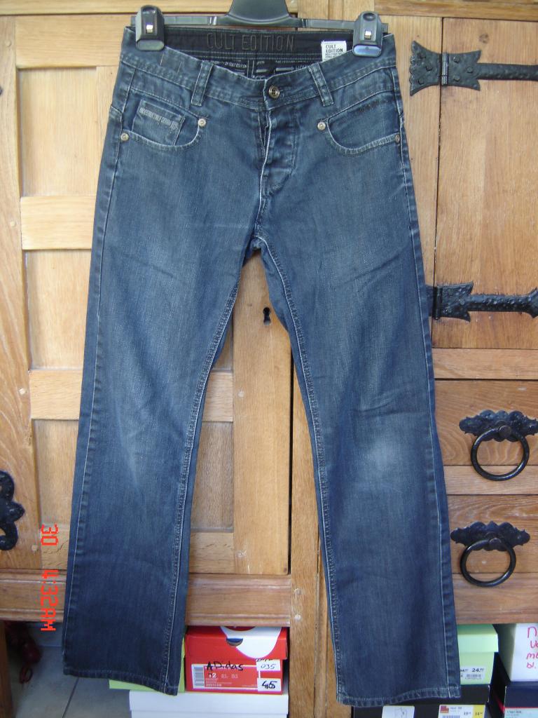 spijkerbroek coolcat 28-32, Ophalen of Verzenden, Zo goed als nieuw, Blauw, W32 (confectie 46) of kleiner