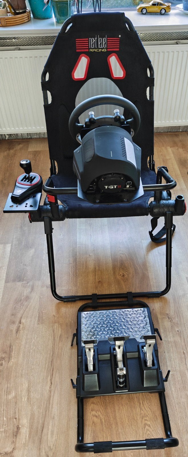Thrustmaster T-GT2 Stuur, shifter, pedalen (met koppeling), Ophalen of Verzenden, Overige merken, Zo goed als nieuw