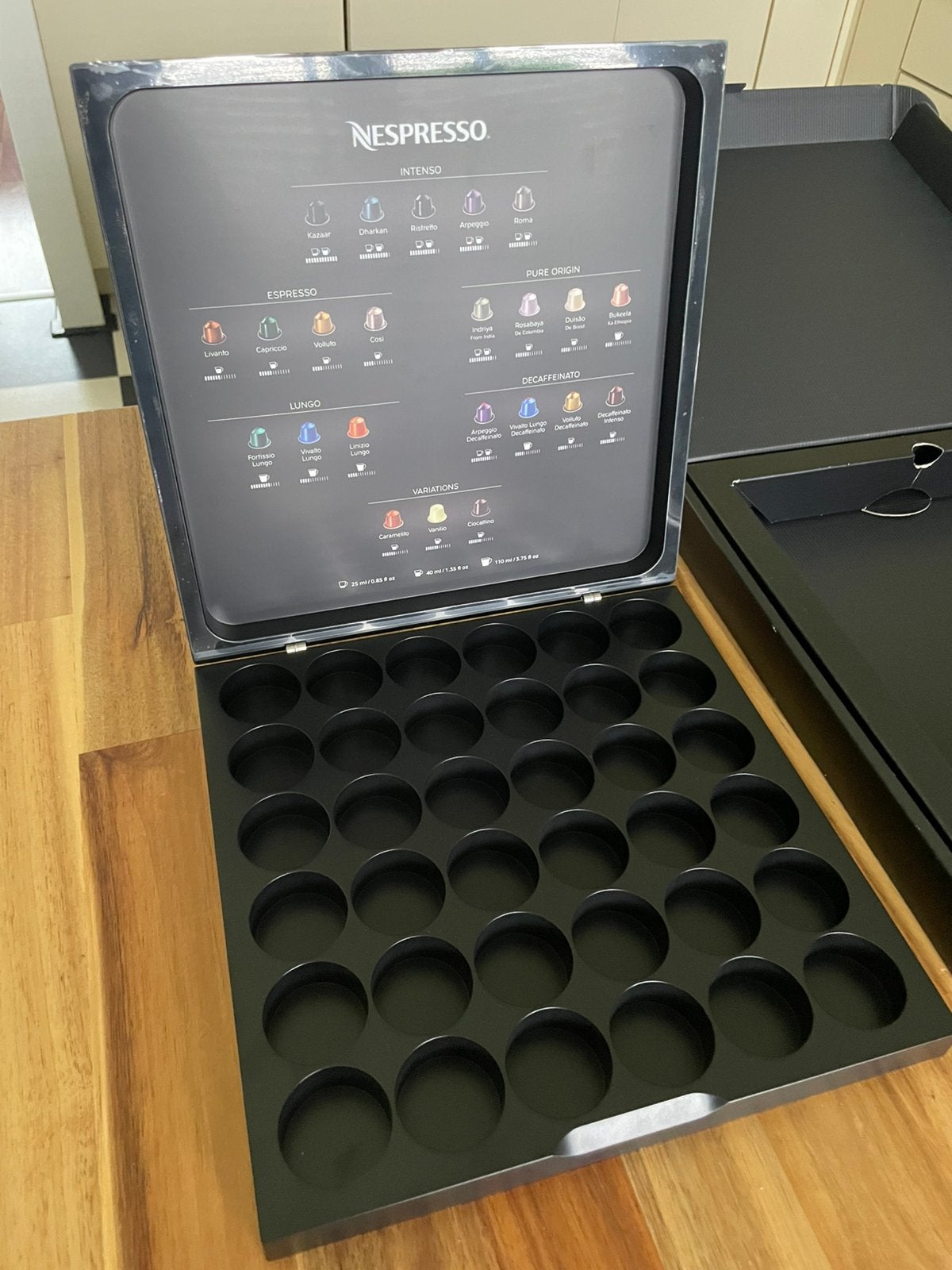 Nieuw Nespresso koffie capsule box presenteer doos, Ophalen of Verzenden, Nieuw