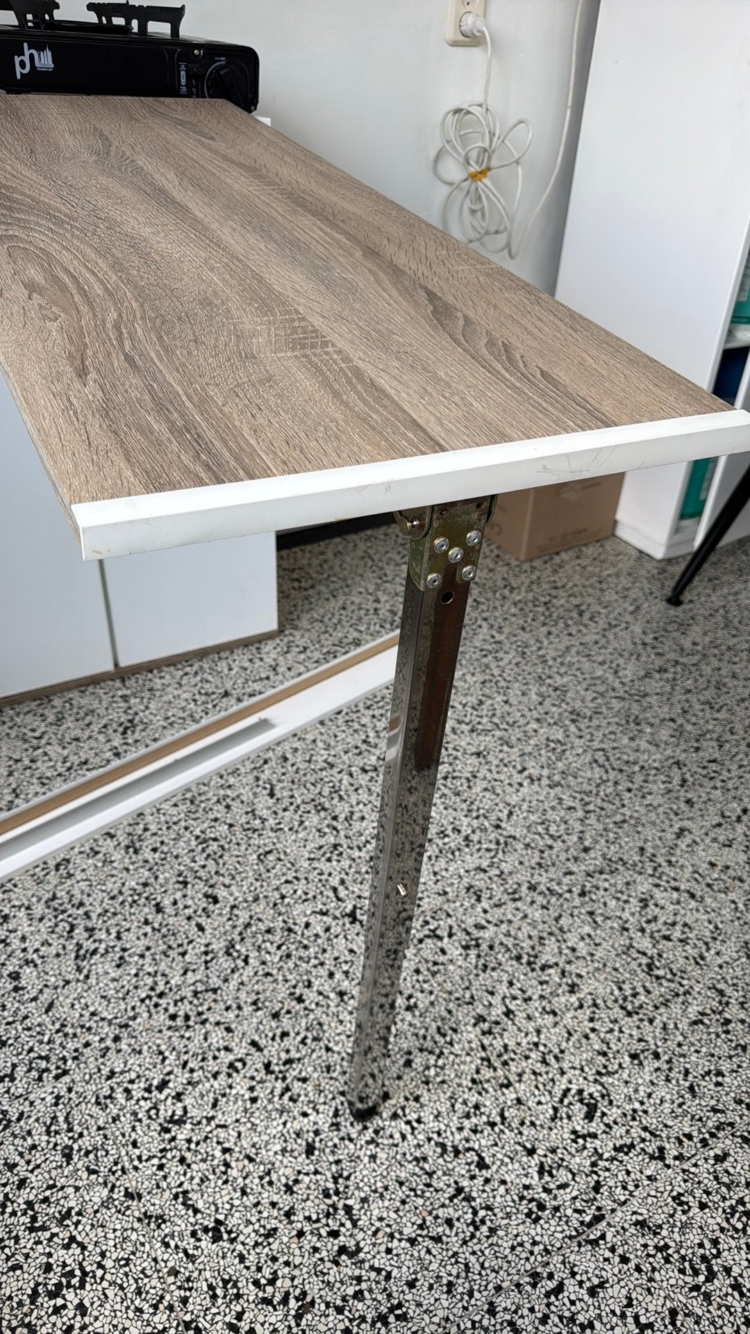 Klaptafel met profiel, Ophalen, Zo goed als nieuw
