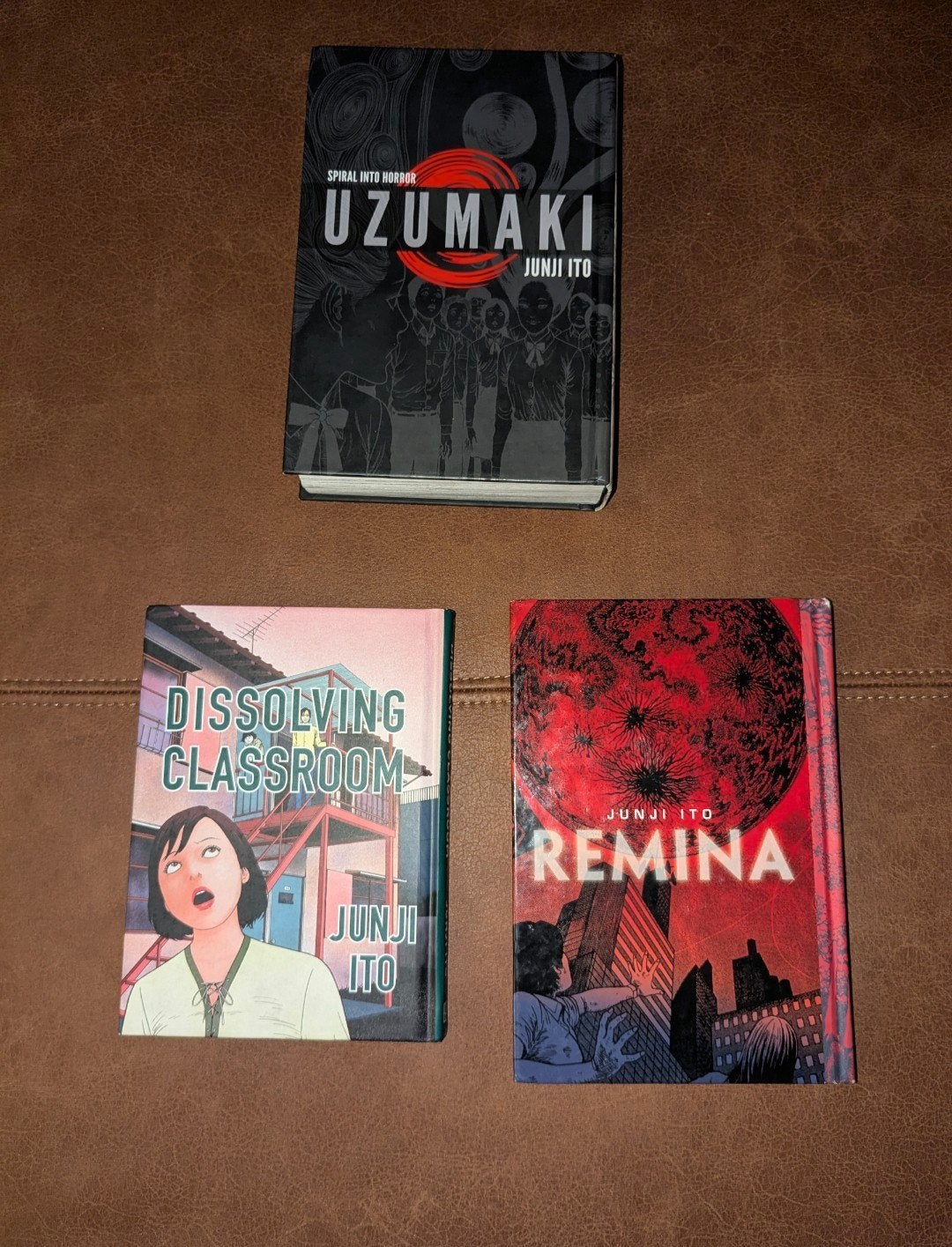Junji Ito Manga Set: Uzumaki, Dissolving Classroom, Remina, Ophalen of Verzenden, Zo goed als nieuw, Junji Ito, Wereld overig