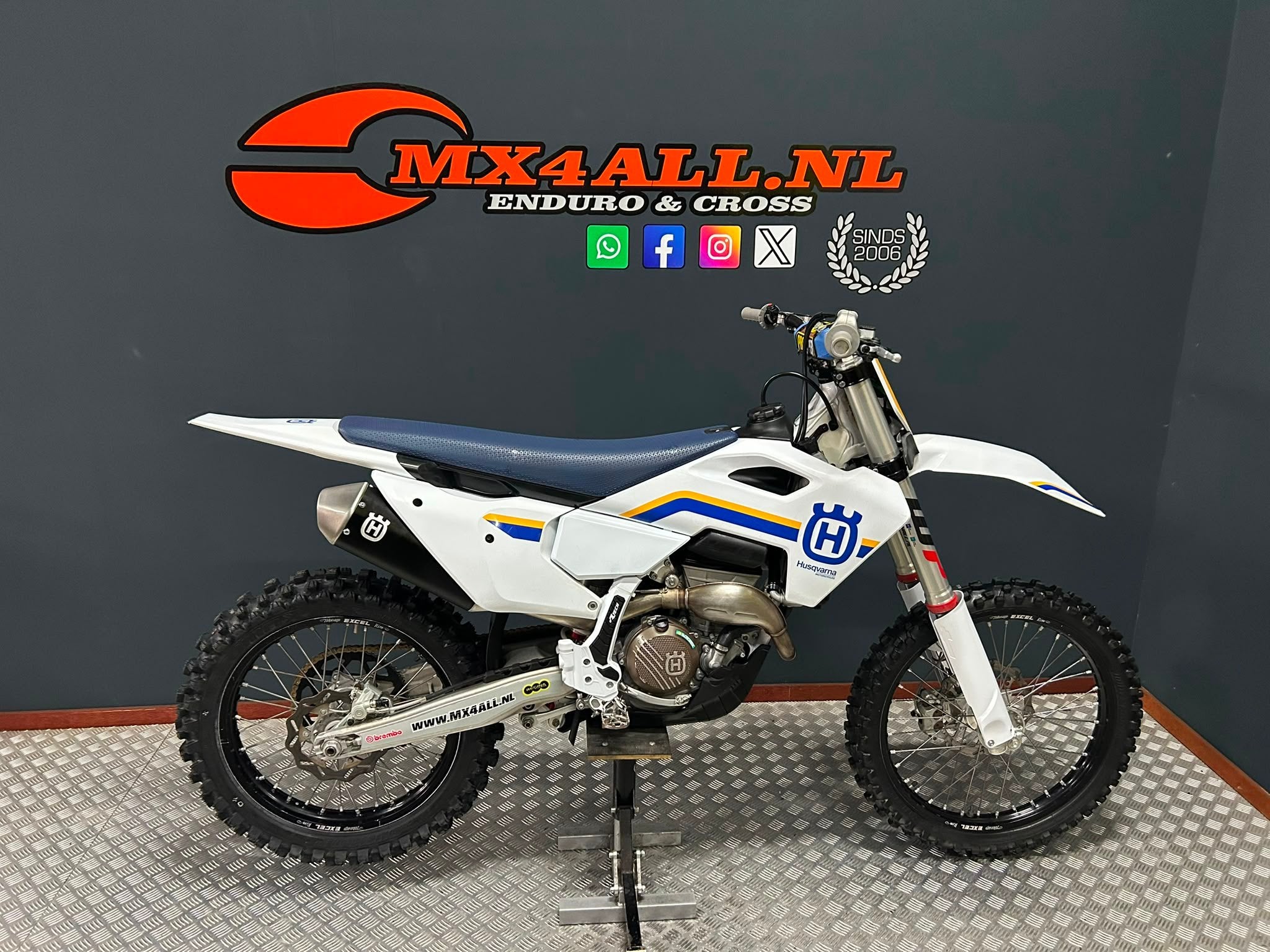 Husqvarna FC 250 2023 Heritage Edition slechts 31 uur ! no K, 250 cc, Bedrijf, Crossmotor