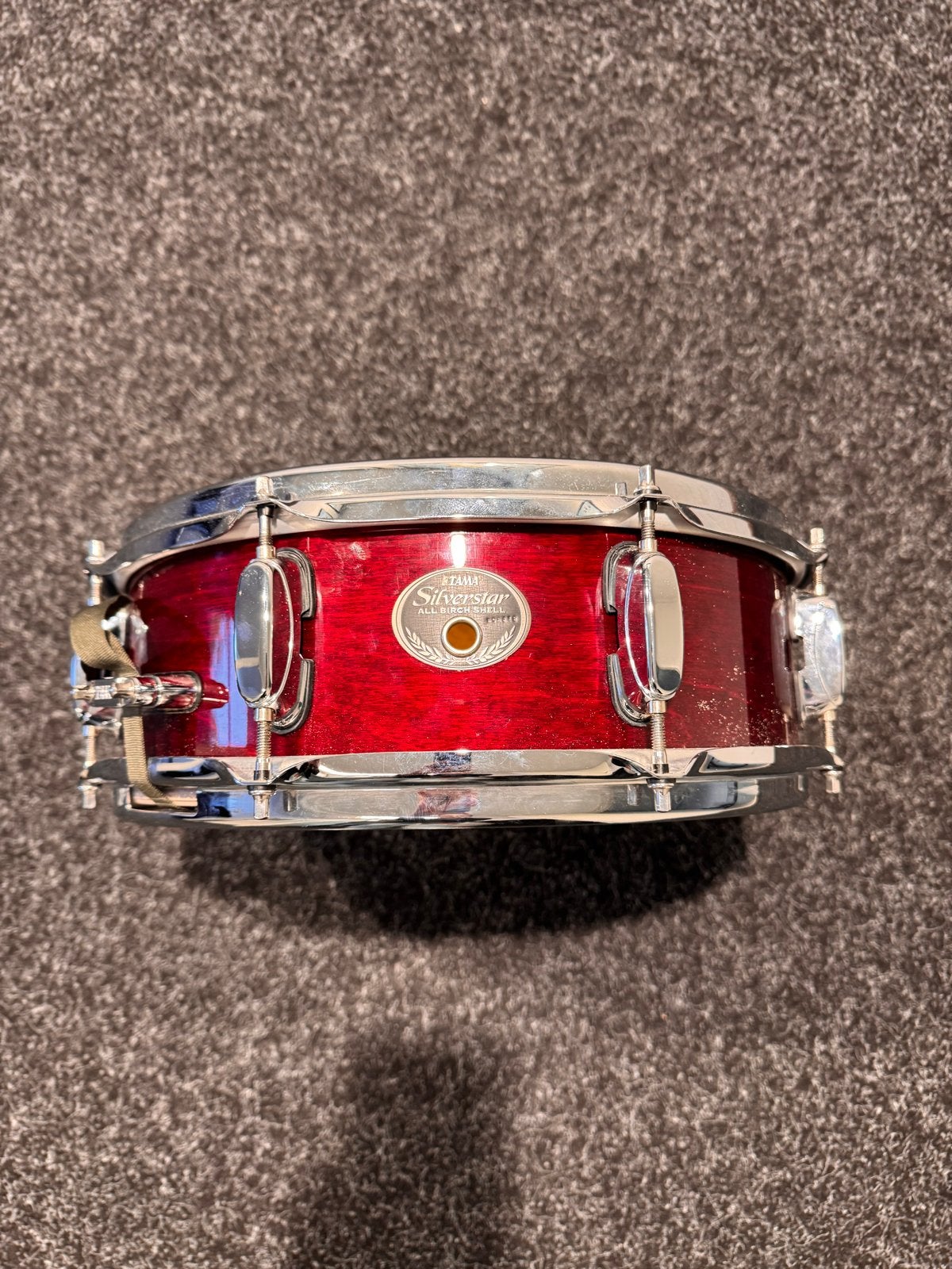 Tama Silverstar Snaredrum - Rood 14x5” Birch, Muziek en Instrumenten, Drumstellen en Slagwerk, Ophalen of Verzenden, Gebruikt