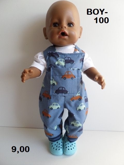 poppenkleertjes voor jongenspop 43 cm, Ophalen of Verzenden, Nieuw, Babypop