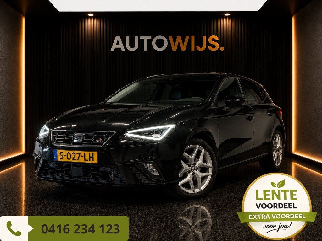 Seat Ibiza 1.0 TSI FR Business Intense|AUT|TREKHAAK|LED|FR|C, Gebruikt, 580 kg, Bedrijf, 19 km/l