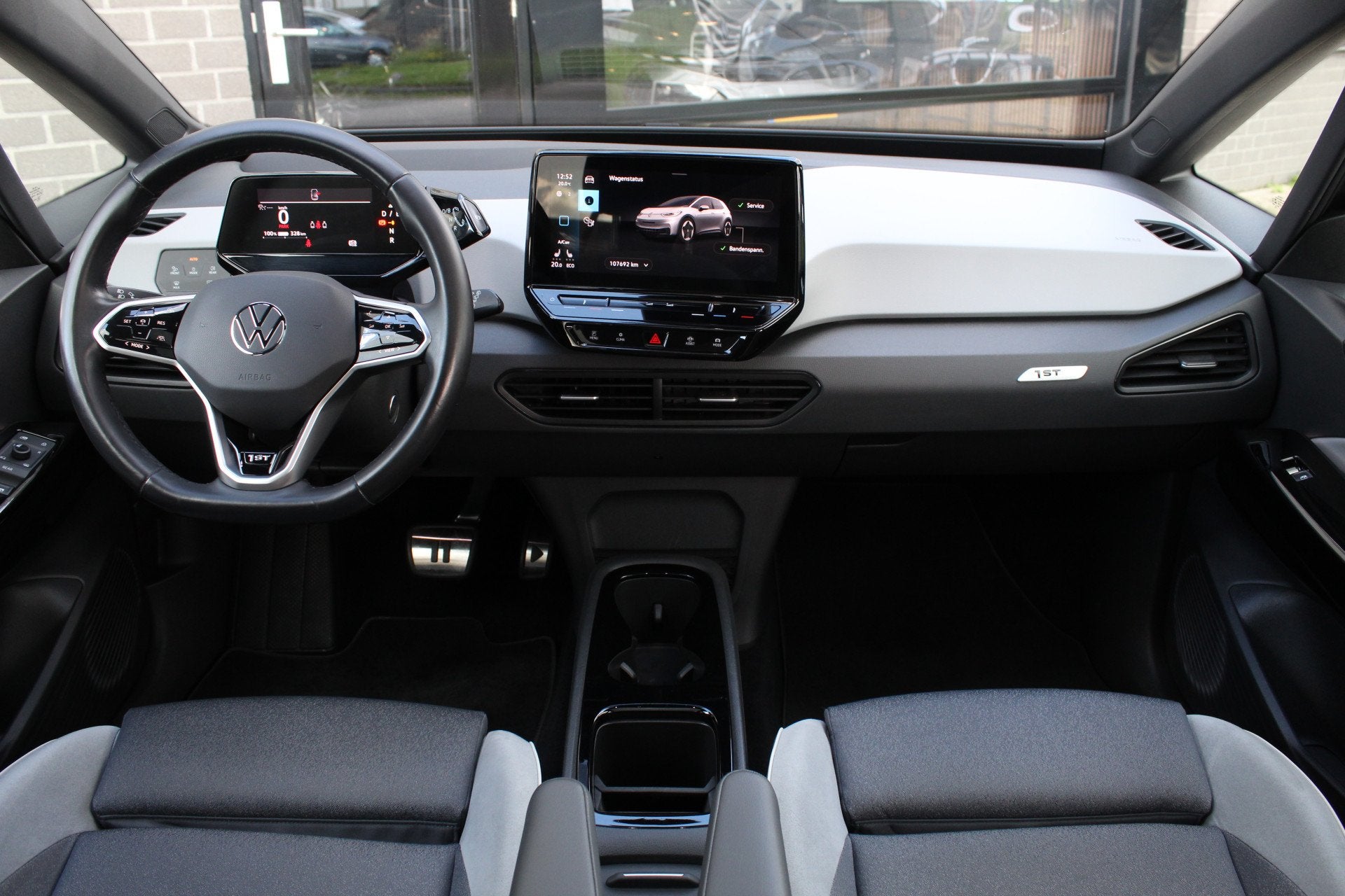 Volkswagen ID.3 First Max 58 kWh / Panoramadak / SOH 92% / N, Auto's, Automaat, Gebruikt, Huisgarantie, Met garantie (alle)