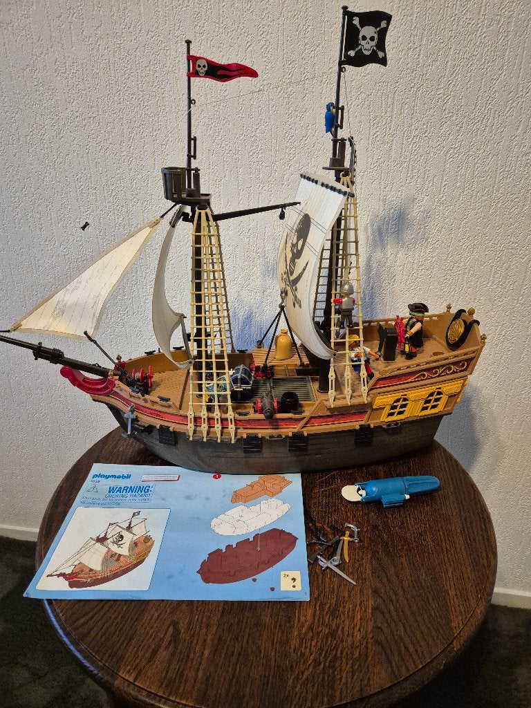 Playmobil Piratenship 5135, Kinderen en Baby's, Speelgoed | Playmobil, Ophalen, Zo goed als nieuw, Boot/Schip