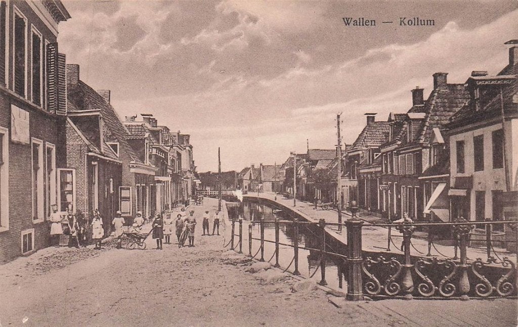 703-441-005 Wallen Kollum, Verzamelen, Ophalen of Verzenden, Voor 1920, Friesland