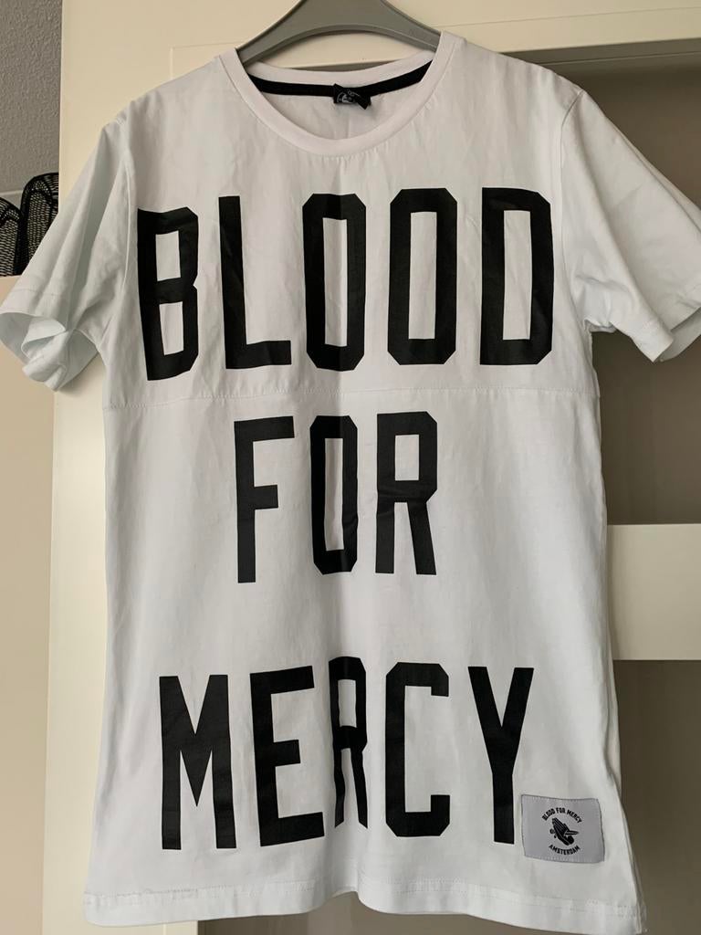 Blood for Mercy shirt, Ophalen of Verzenden, Nieuw, Wit