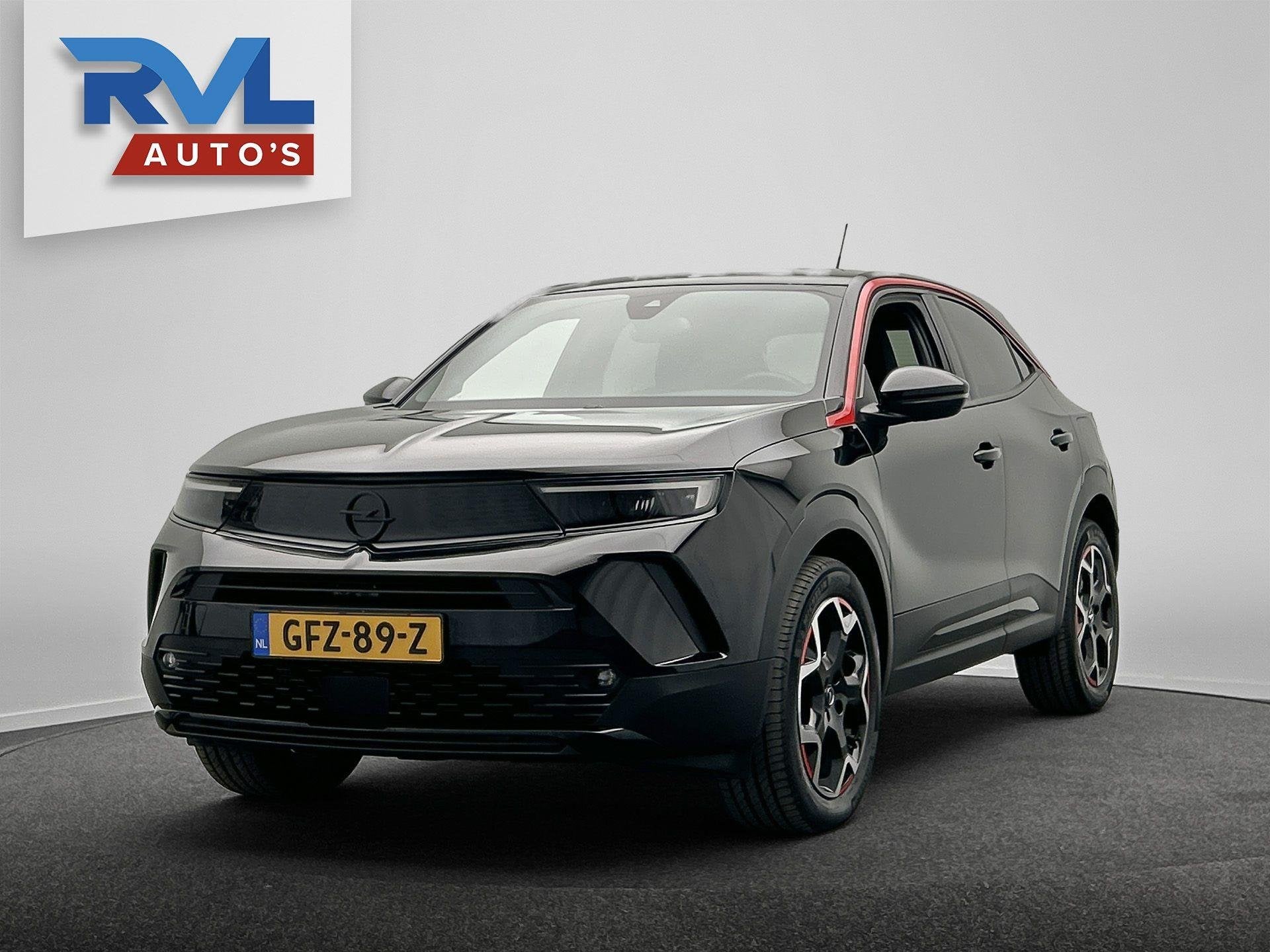 Opel Mokka 1.2 Turbo Ultimate | Apple/Carplay | Camera | Sto, Auto's, Gebruikt, 1199 cc, Zwart, Automatische klimaatregeling