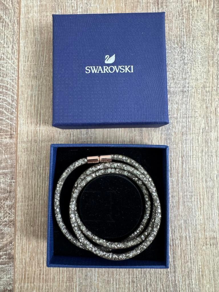Swarovski Stardust Armband Kristal Clear Nieuw in Doos, Met kristal, Overige materialen, Nieuw, Ophalen of Verzenden