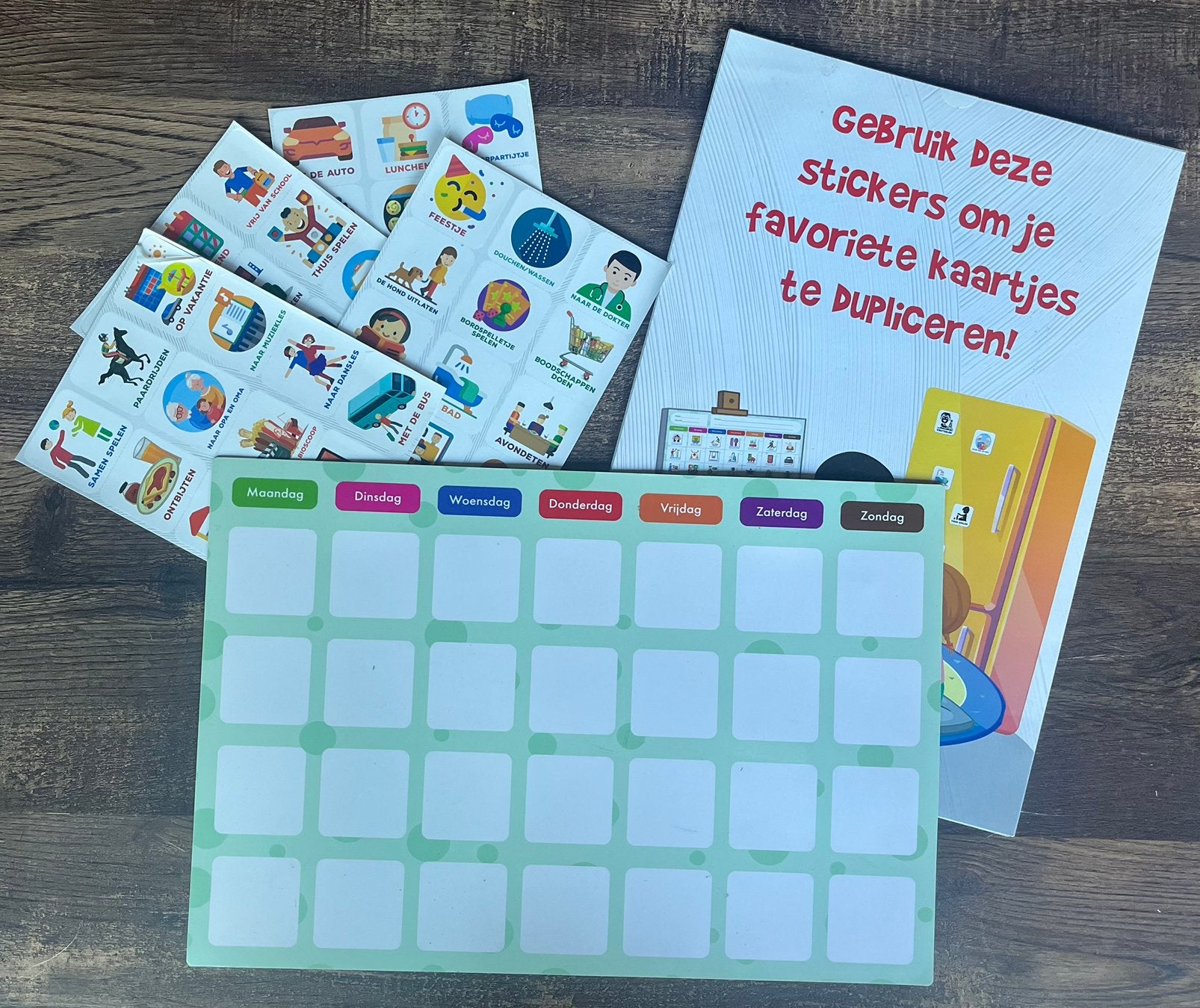 Kinder weekplanner, Ophalen of Verzenden, Zo goed als nieuw